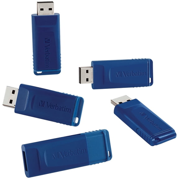 Verbatim 16 GB USB Flash Drive, 5 pk