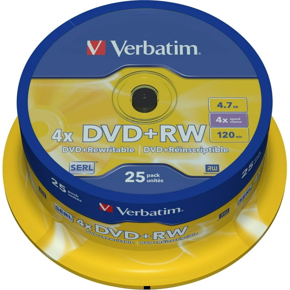 4x DVD+RW Media