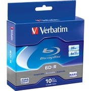 25 GB 16x BD-R Blu-Ray Disc - White 10/Pack