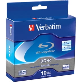 25 GB 16x BD-R Blu-Ray Disc - White (10/Pack)