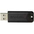 thumbnail image 1 of Verbatim Pinstripe USB 3.2 Flash Drive, 32 GB, Black 10/Pack, 1 of 2