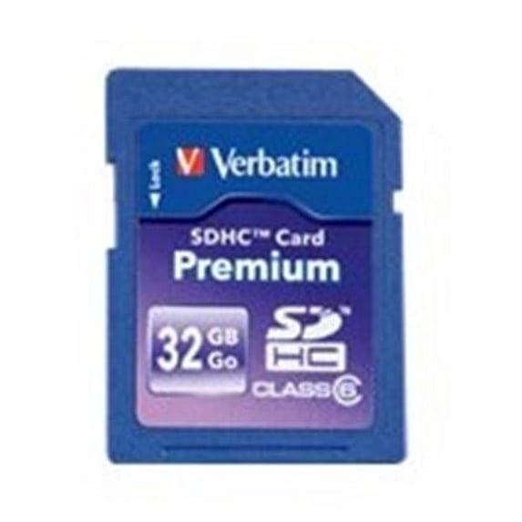 Verbatim 32Gb Premium Secure Digital High Capacity - Sdhc Card - Class 6