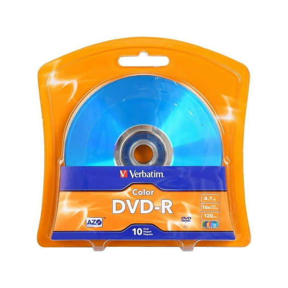 Verbatim 4.7GB 16X DVD+R 10 Packs Blister Disc Model 97513