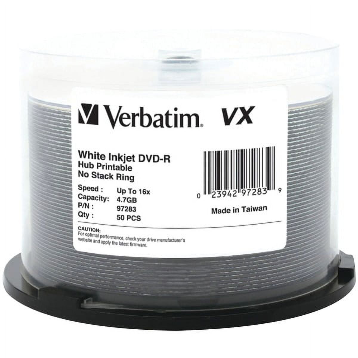 Verbatim 4.7GB Dvd+rs (100-ct Spindle) (pack of 1 Ea) main image 1