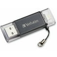 thumbnail image 1 of Verbatim  32GB Store ‘n’ Go Dual USB 3.2 Gen 1 Flash Drive for Apple Lightning Devices - Graphite, 1 of 2