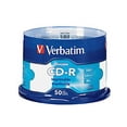 thumbnail image 1 of Verbatim CD-R Printable Disc Spindle, White, 0, 1 of 2