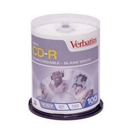Verbatim 52x CD-R Media 700MB 120mm Standard