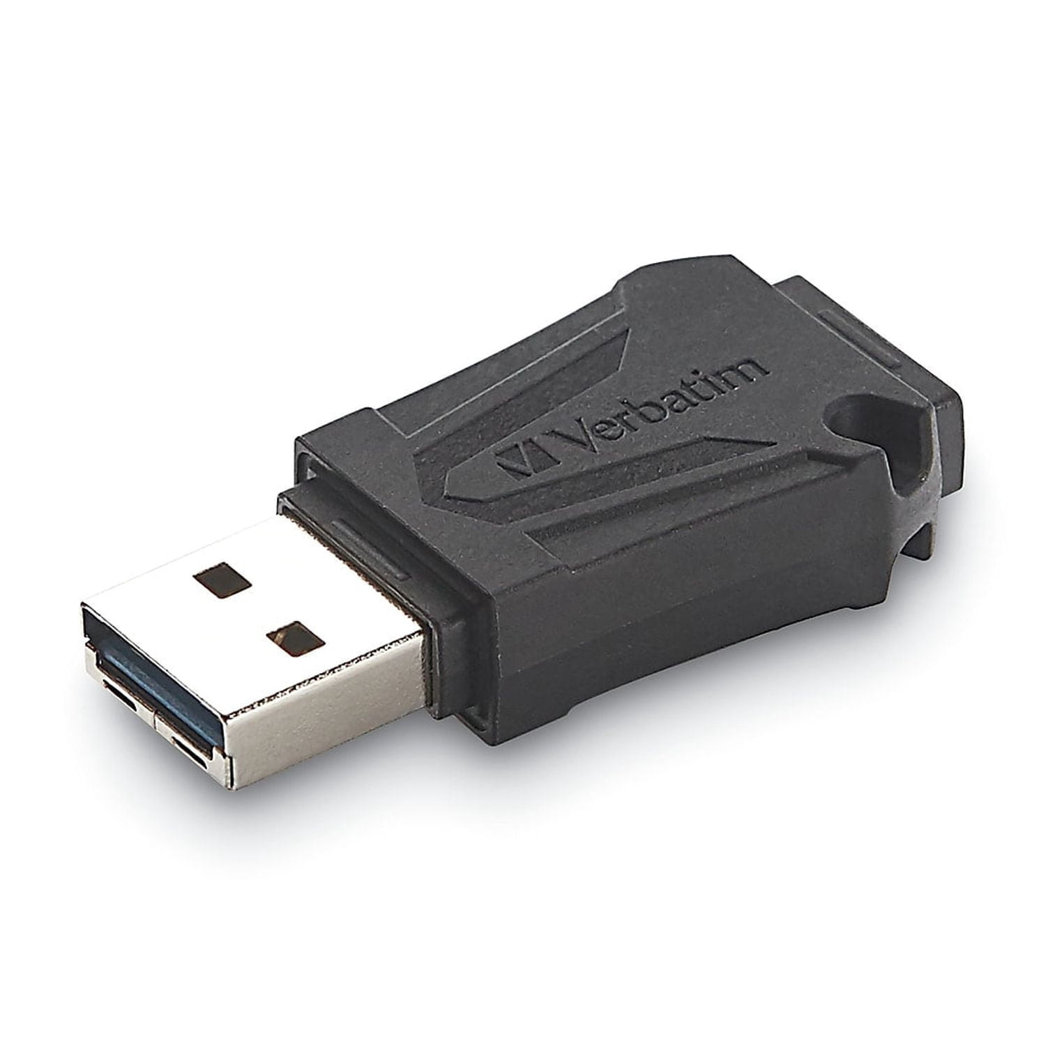 Verbatim 64GB ToughMAX USB Flash Drive 64 GB - USB 2.0 - Black - Lifetime Warranty