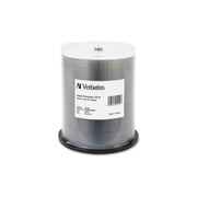 Verbatim 700 MB 52X CD-R White Inkjet Printable 100 Packs Spindle Media Model 95252