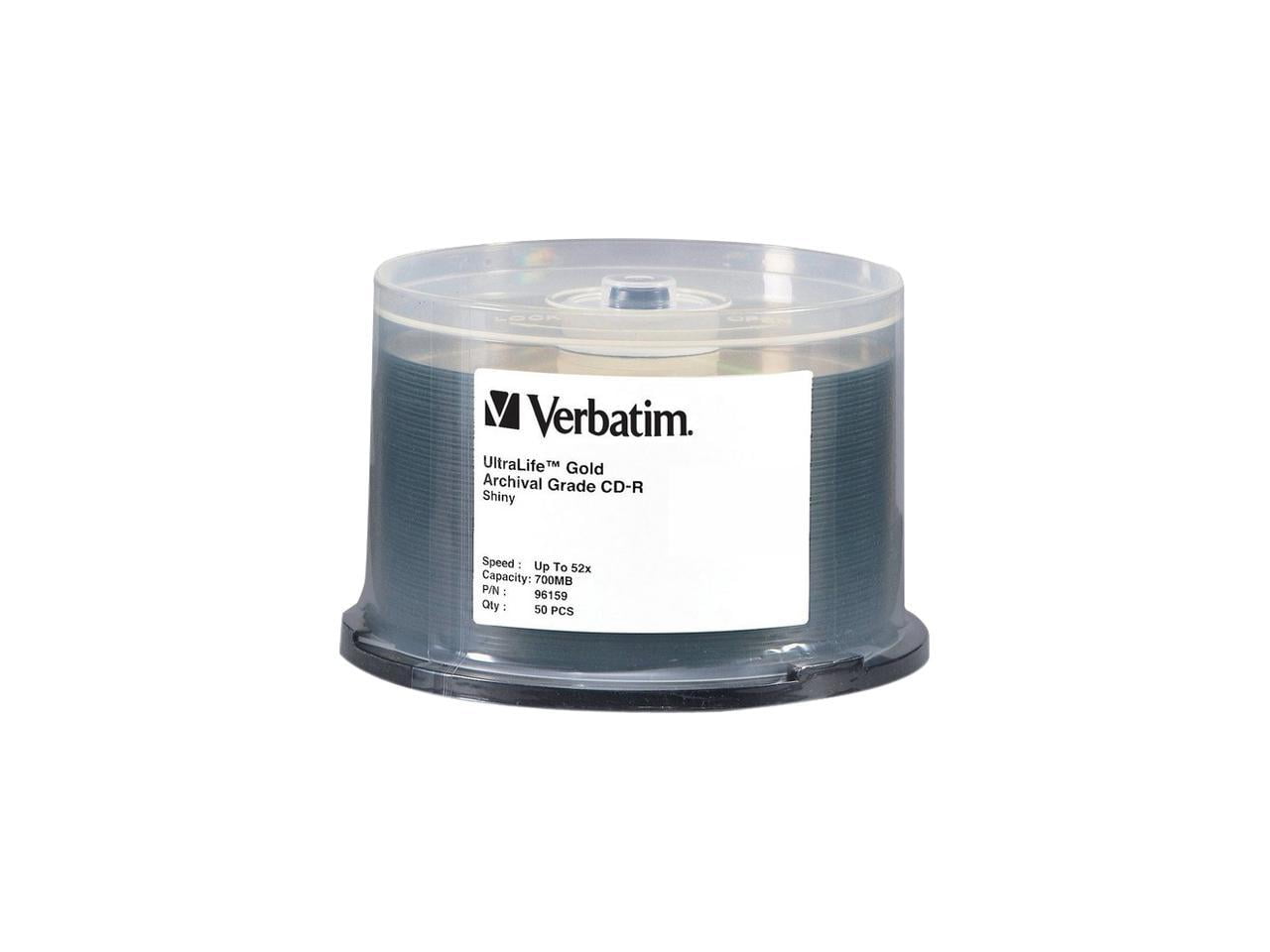 Verbatim 700MB 12X CD-RW 10 Packs Slim Jewel Case Disc Model 95156 