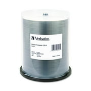 700 MB/80 min 52x Spindle CD-R Printable Recordable Disc - Silver (100/Pack)