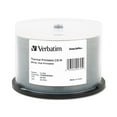 thumbnail image 1 of Verbatim 94795 700 MB/80 min 52x Spindle Hub Printable CD-R DataLifePlus Printable Recordable Disc - White (50/Pack), 1 of 2