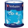 thumbnail image 1 of Verbatim 700mb 80-minute 52x Cd-rs (100-ct Spindle), 1 of 1