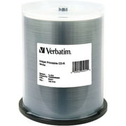 CD-R 700 MB 52X White Inkjet Printable (100/Pack)