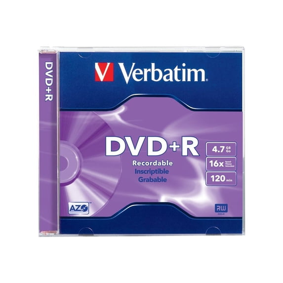 Verbatim - 10 x DVD+R - 4.7 GB (120min) 16x - blister