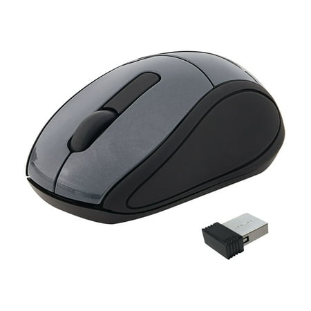 Verbatim - Mini Travel Wireless Optical Mouse - Graphite
