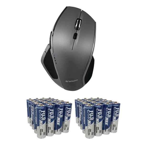 Verbatim Wireless Notebook 6-button Deluxe Blue Led Mouse (blue) (pack of 1 Ea) main image 1