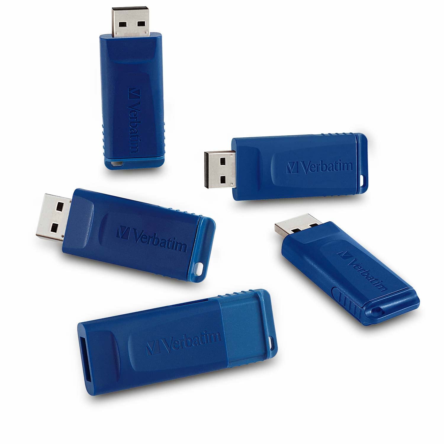 Verbatim 99810 16GB USB Flash Drive, 5 pk
