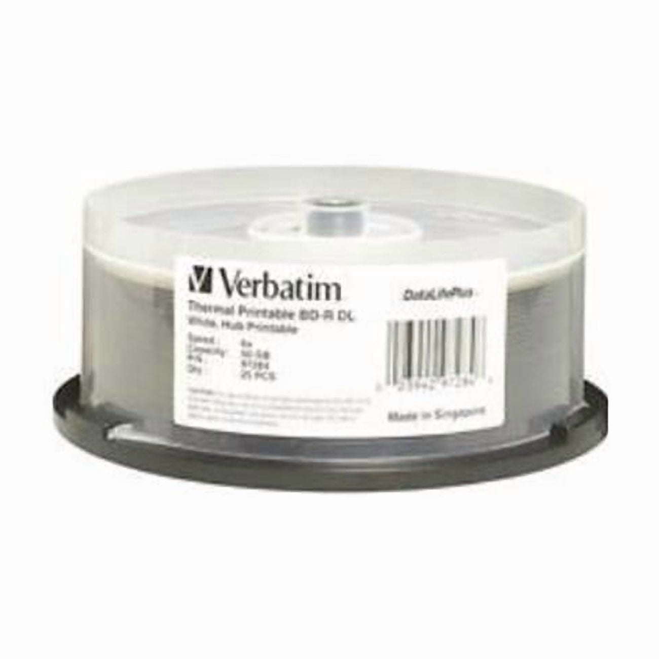 Verbatim Bd Minus R 25gb 6x Silvr 50p S