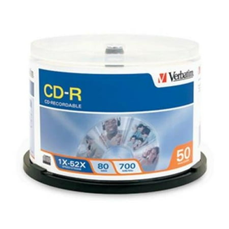 Verbatim CD-R 80MIN 700MB 52X -50PK