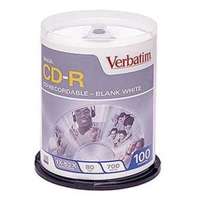 Verbatim CD-R 80min 700mb 52x 100pk Spindle