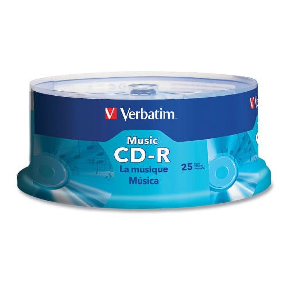 Verbatim CDR Music Recordable Disc, 700 MB/80 min, 40x, Spindle