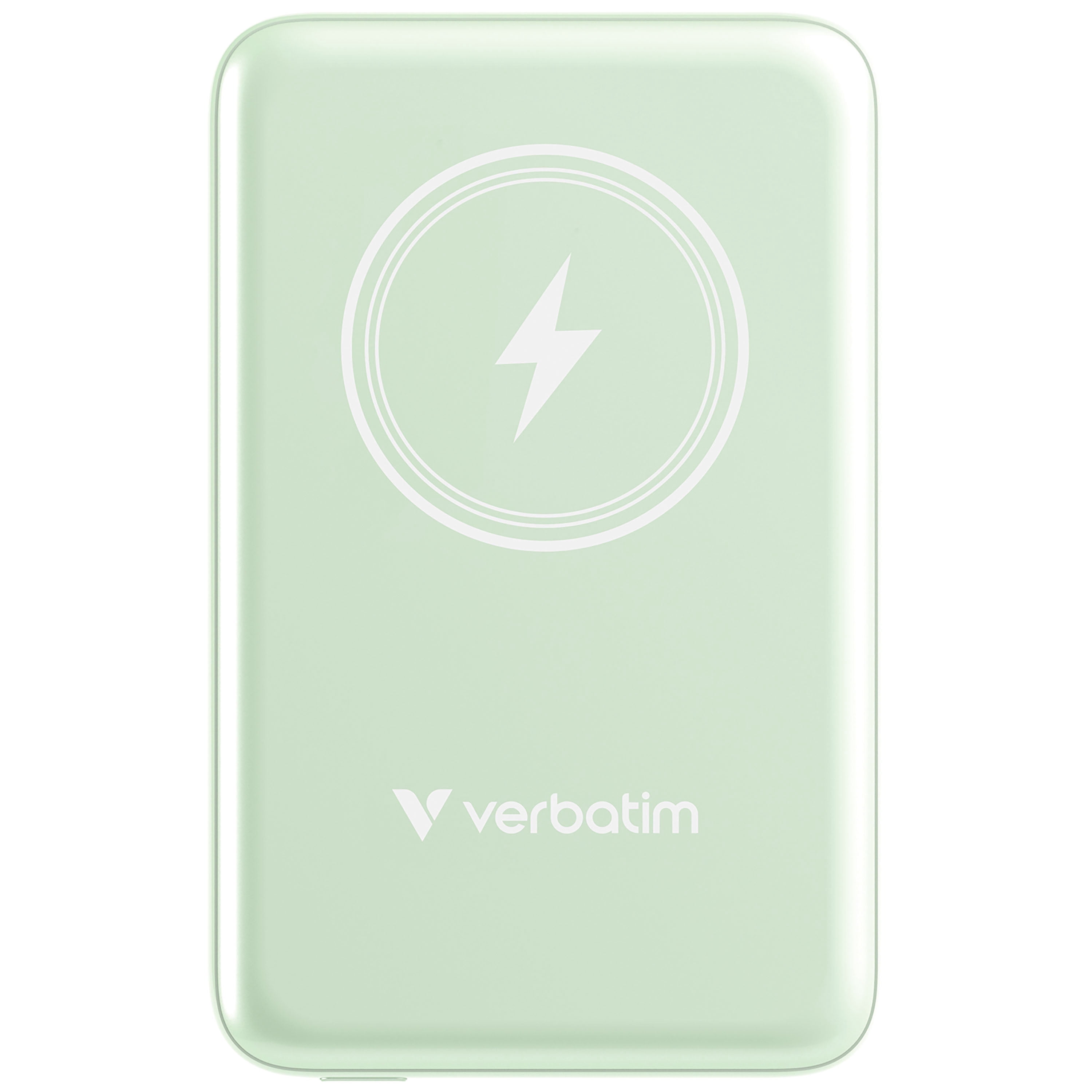 Verbatim Charge 'n' Go Magnetic Wireless Power Bank 10000 mAh - Green