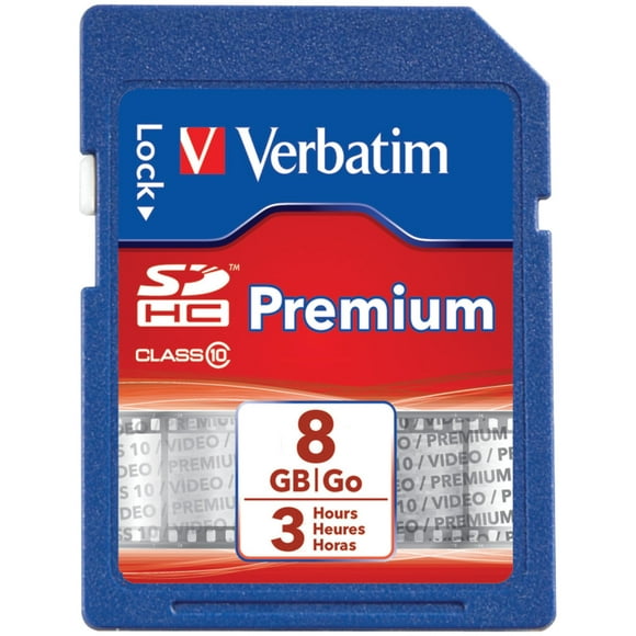 Verbatim Class 10 SDHC™ Card (8GB)
