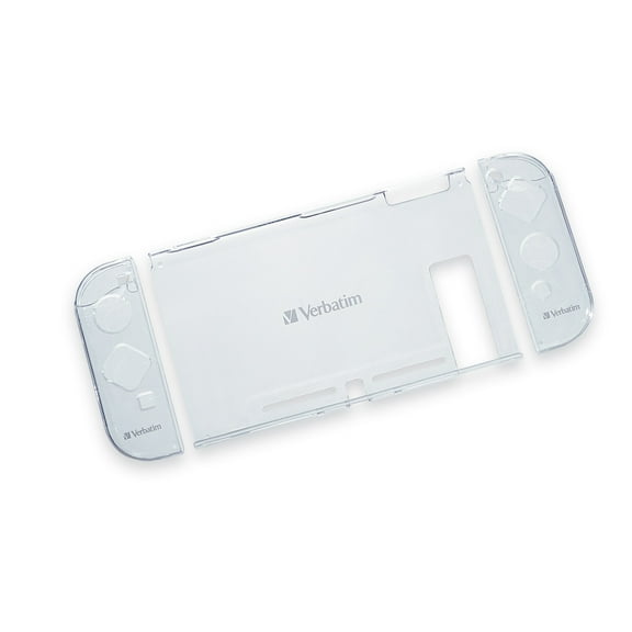 VERBATIM 70220CA Crystal Case with Screen Protect Film for Use with Nintendo Switch