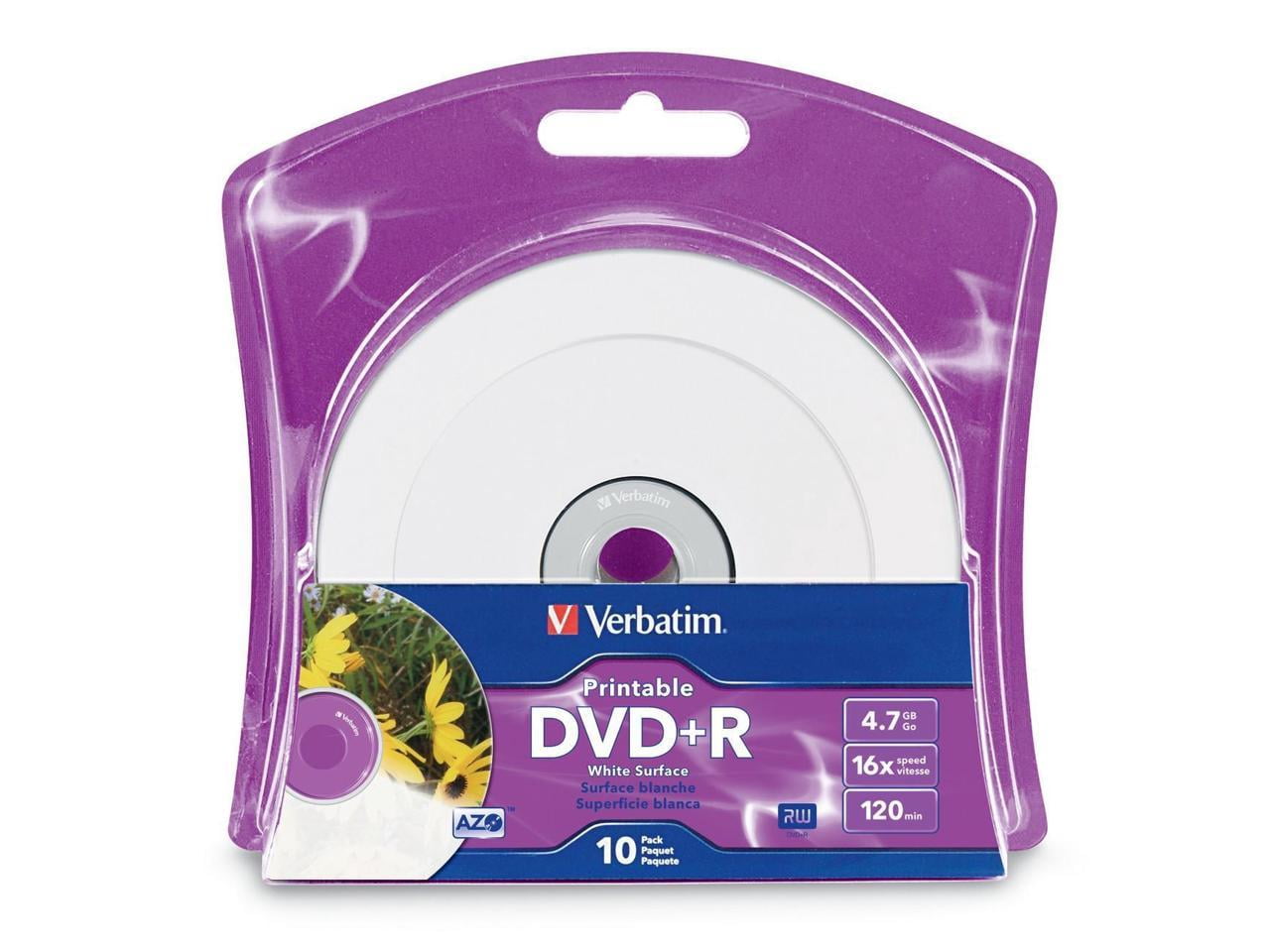 Dvd vierge 43498 dvd+r sp10 datalife+ 16x Verbatim