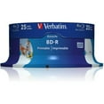 thumbnail image 1 of Verbatim DataLife Blu-ray Recordable Media, BD-R, 6x, 25 GB, 25, 1 of 2