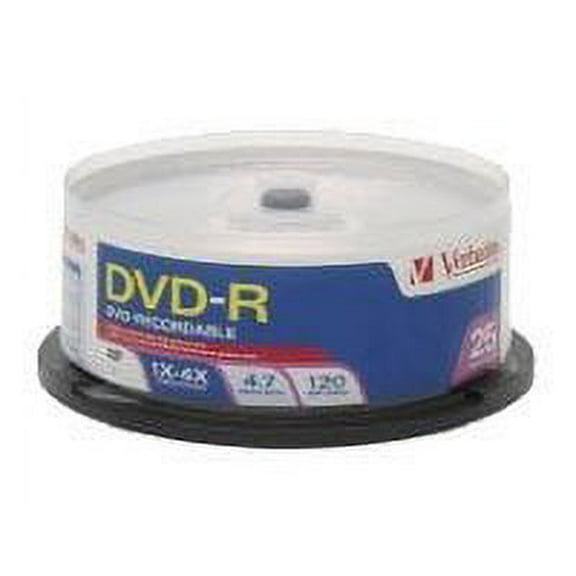 Verbatim DataLifePlus - 25 x DVD-R (G) - 4.7 GB 4x - spindle