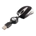 thumbnail image 1 of Verbatim Go Mini Optical Travel Mouse - Mouse - right and left-handed - optical - wired - USB - black, 1 of 7