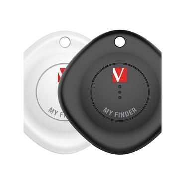 Verbatim My Finder Bluetooth Tracker Tag 2pk - Black,White