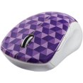 thumbnail image 1 of Verbatim Notebook Multi Trac Blue LED Mouse Diamond Pattern, Purple, 1 of 3