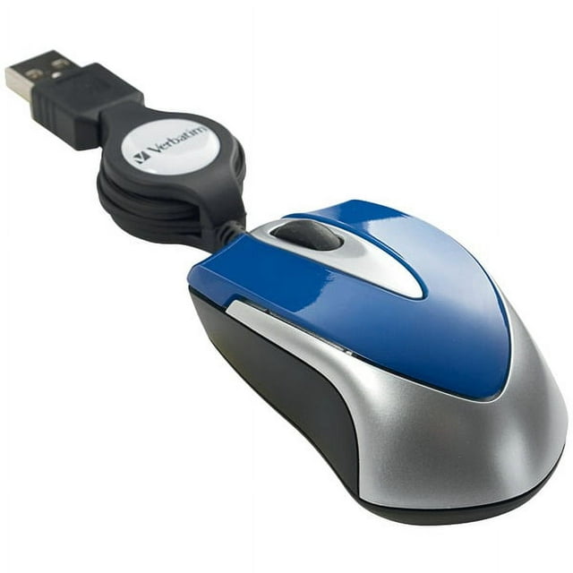 Verbatim Optical Mini Travel Mouse (blue)