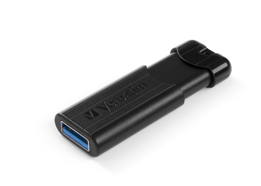 Verbatim PinStripe USB 3.0 (3.1 Gen 1) USB Type-A connector Black USB flash drive - Walmart.com