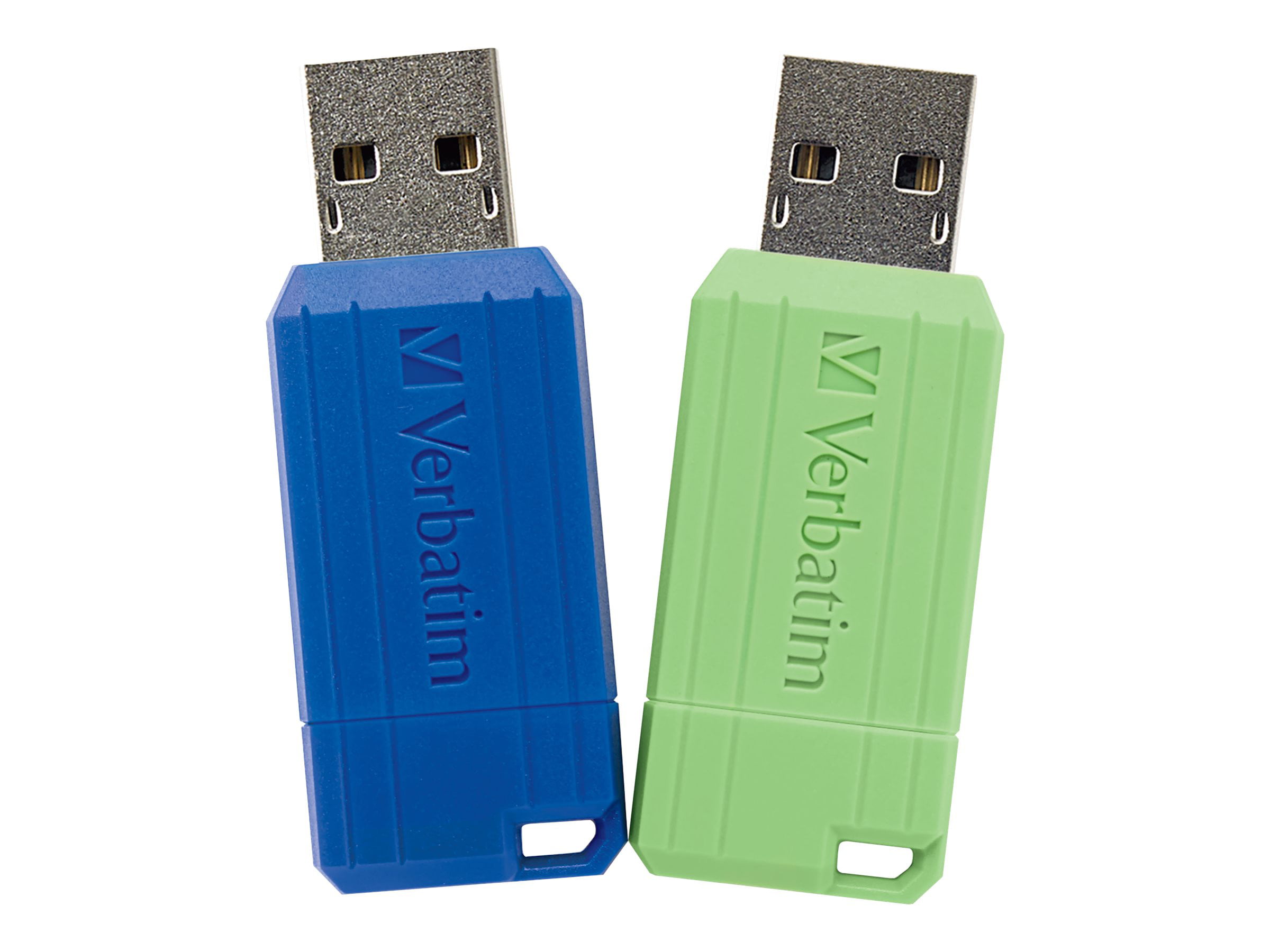 Tap Sanctuary Generalife Verbatim PinStripe USB Drive - USB flash drive - 16 GB - USB 2.0 - blue,  green (pack of 2) - Walmart.com