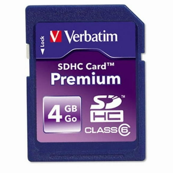 Verbatim Premium SDHC Card 4GB