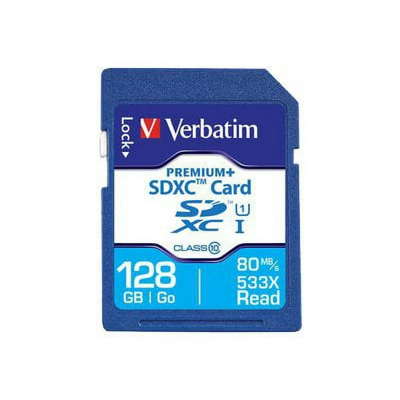 Verbatim 128 Gb Secure Digital Extended Capacity [sdxc] - Class 10/uhs-i - 533x Memory Speed (98729)