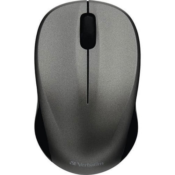 Blue Led Wireless Mouse Verbatim Silent Wireless Blue LED Mouse, Graphite: Computer Accessories ...