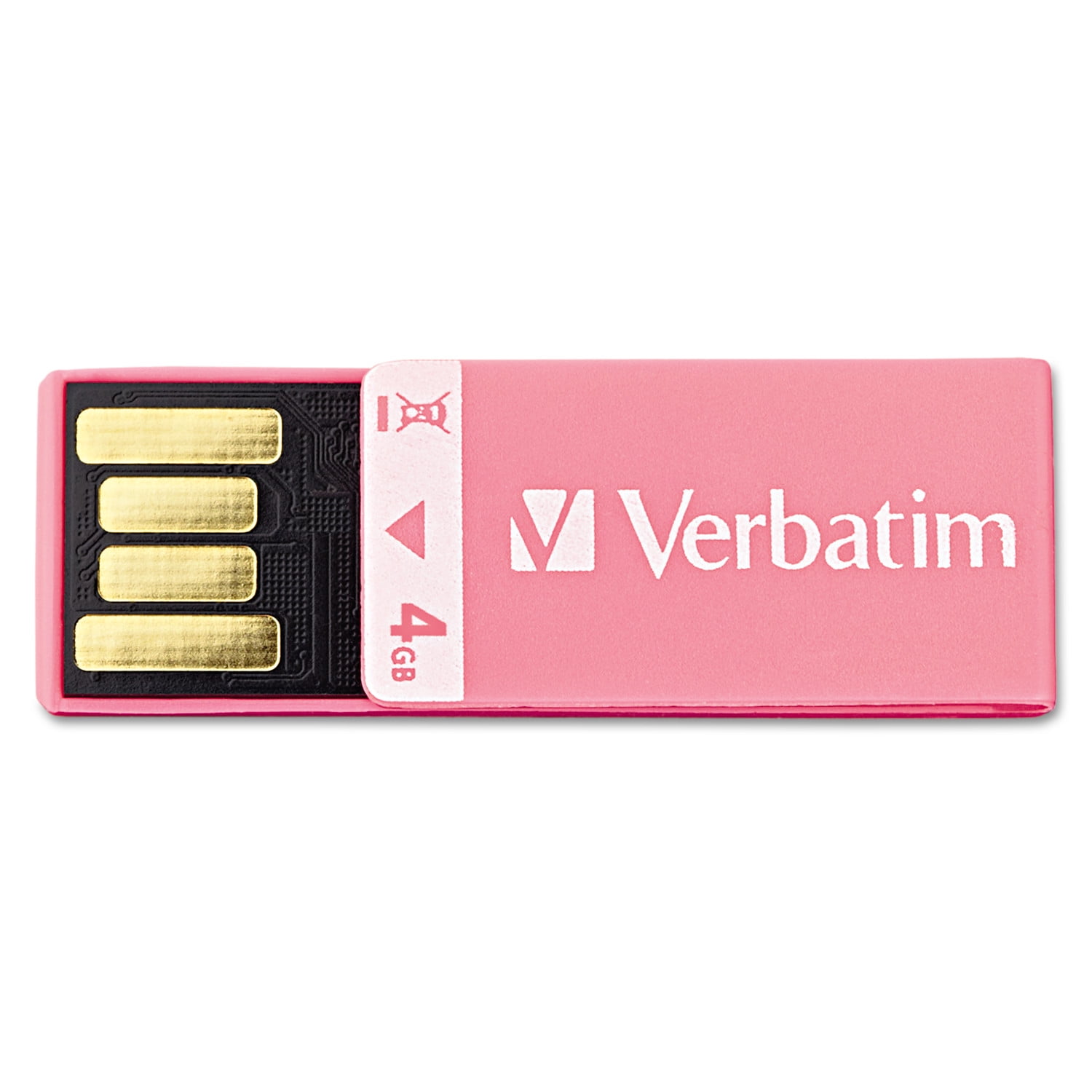 Verbatim/Smartdisk 4GB Clip-It USB Drive, Pink - Walmart.com