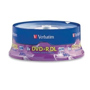 Verbatim/Smartdisk DVD+R DL 8.5gb 8x Branded 30 p