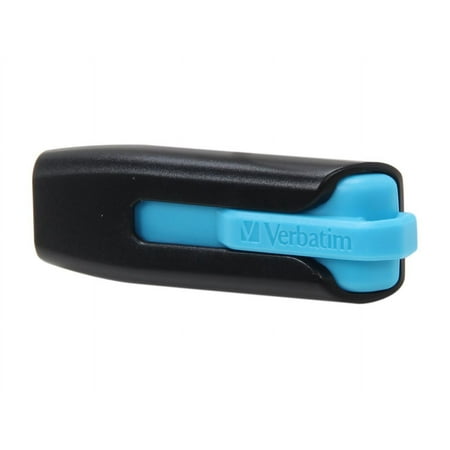 Verbatim 16GB Store N Go V3 USB 3.0 Flash Drive 16GB USB Black/Blue Retractable