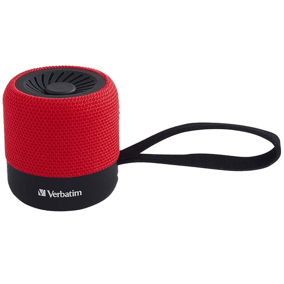 Verbatim TWS Mini Bluetooth Wireless Speaker - Red