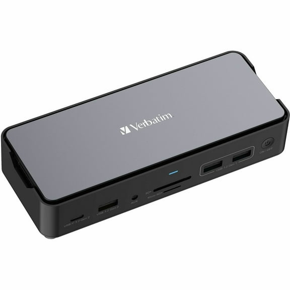 Verbatim USB-C Pro Docking Station 15-in-1 - 256GB Vi3000 SSD (32174)