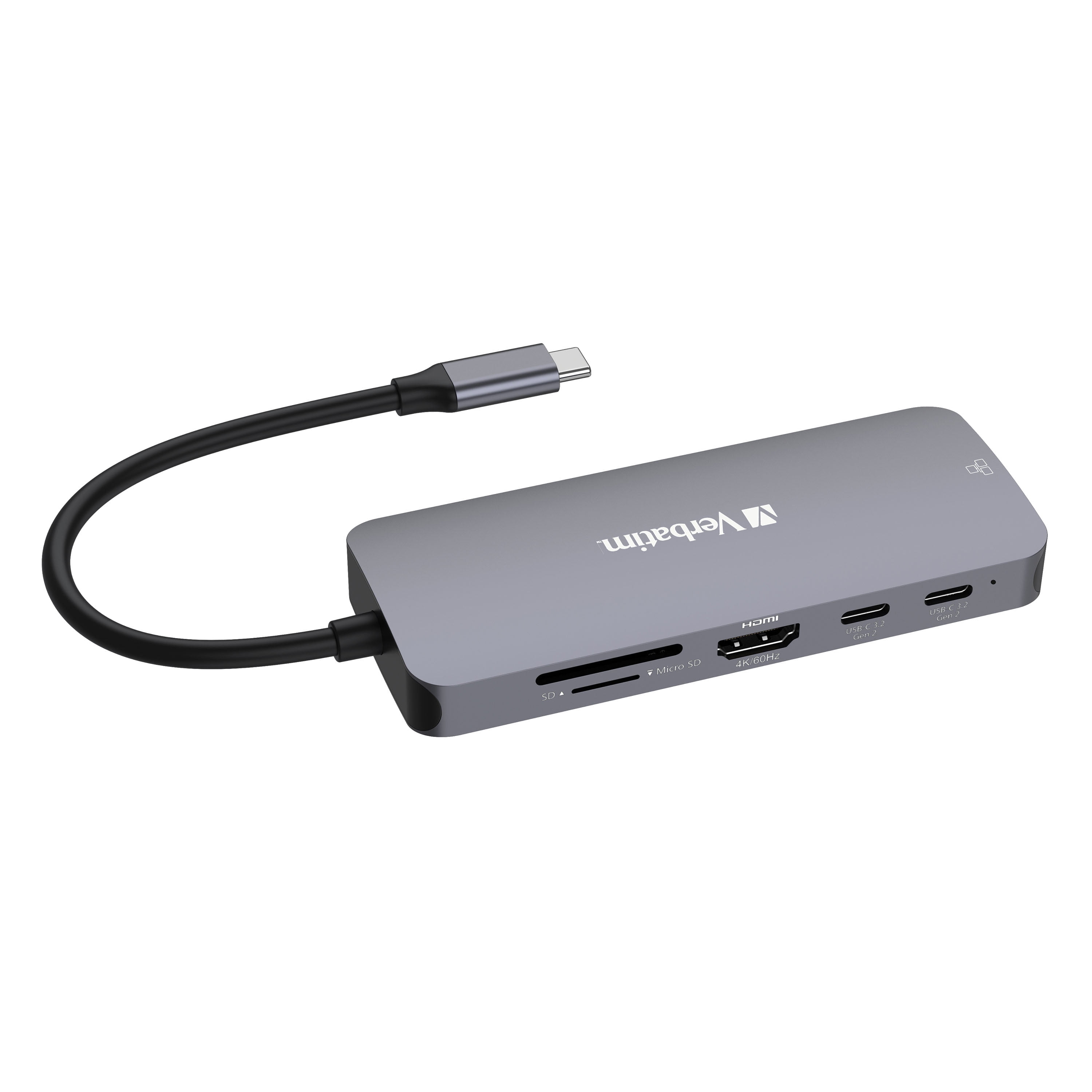 Verbatim USB-C Pro Multiport Hub CMH 09 – 9 Ports