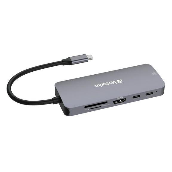 Verbatim USB-C Pro Multiport Hub CMH 09 9 Ports