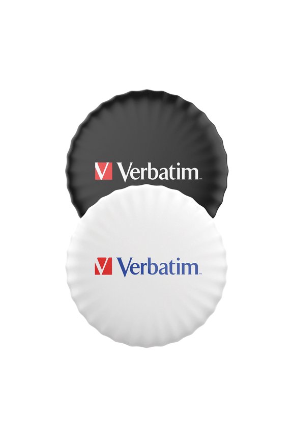 My Finder Bluetooth Coin Tracker, Works with Apple Find My, Black and White, 2-Pack