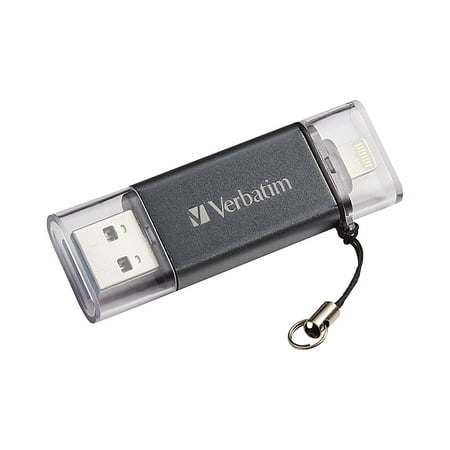 Verbatim, VER49304, 16GB Store 'n' Go Flash Drive, 1 Each, Graphite